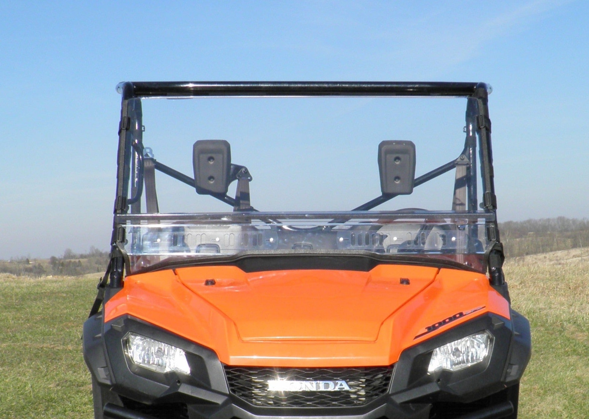 Photo of Honda Pioneer 1000/1000-5 - 2 Pc Scratch-Resistant Windshield by 3 Star UTV - Premium Windshields for UTVs / Side by Sides