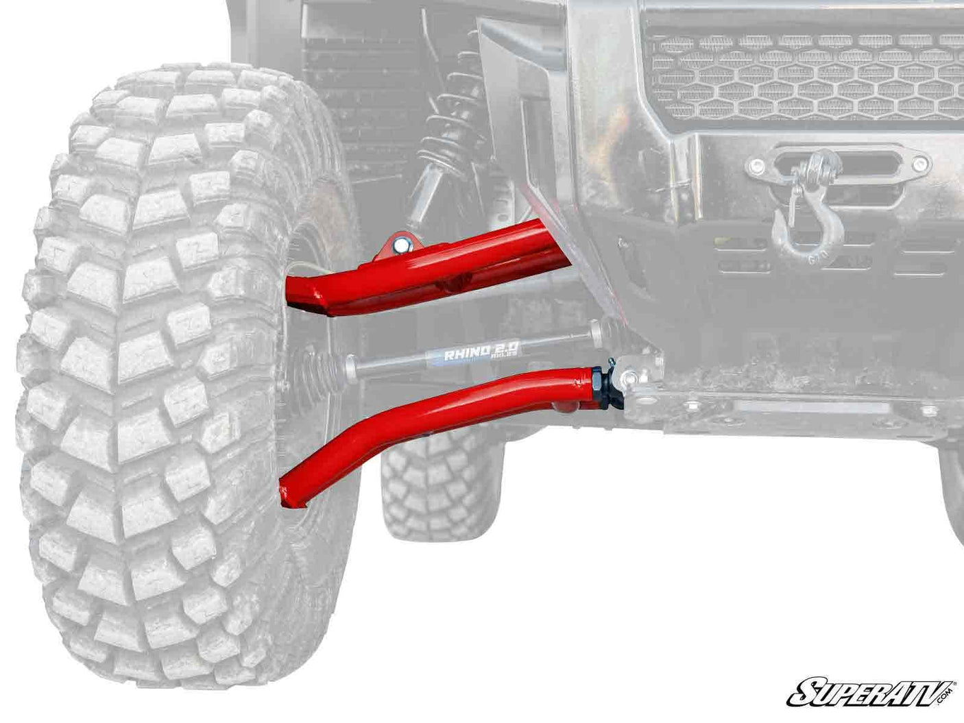 Photo of SuperATV Honda Pioneer 1000 Atlas Pro 1.5" Forward Offset A-Arms by SuperATV - Premium A-Arms & Control Arms for UTVs / Side by Sides