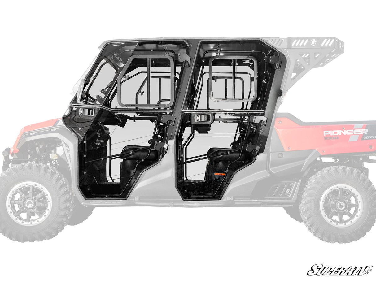 SuperATV Honda Pioneer 1000-6 Convertible Cab Enclosure Doors