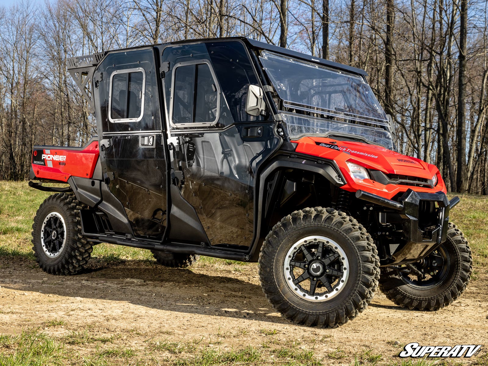 Photo of SuperATV Honda Pioneer 1000-6 Convertible Cab Enclosure Doors by SuperATV - Premium for UTVs / Side by Sides