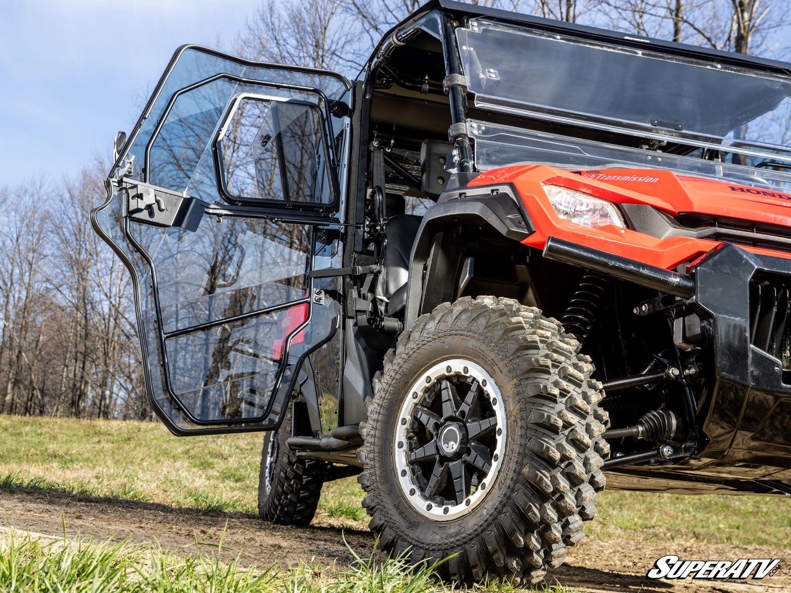 Photo of SuperATV Honda Pioneer 1000-6 Convertible Cab Enclosure Doors by SuperATV - Premium for UTVs / Side by Sides