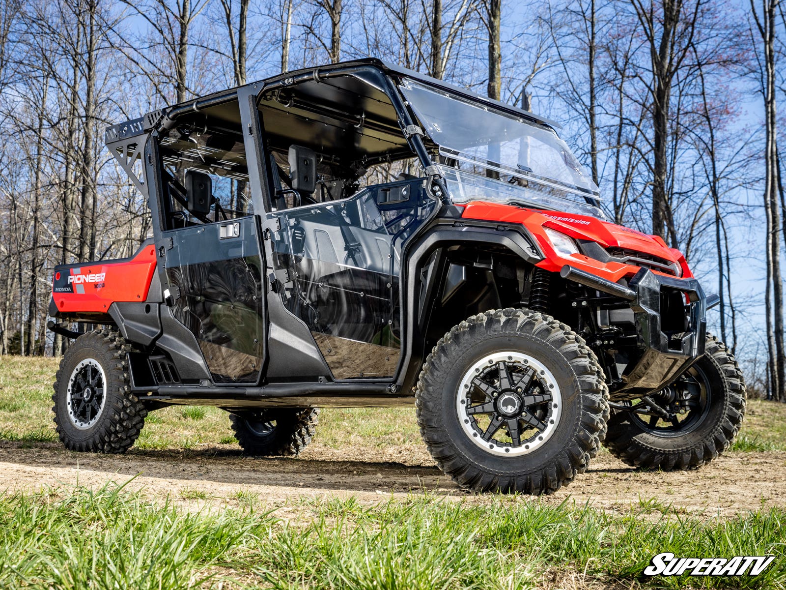 Photo of SuperATV Honda Pioneer 1000-6 Convertible Cab Enclosure Doors by SuperATV - Premium for UTVs / Side by Sides