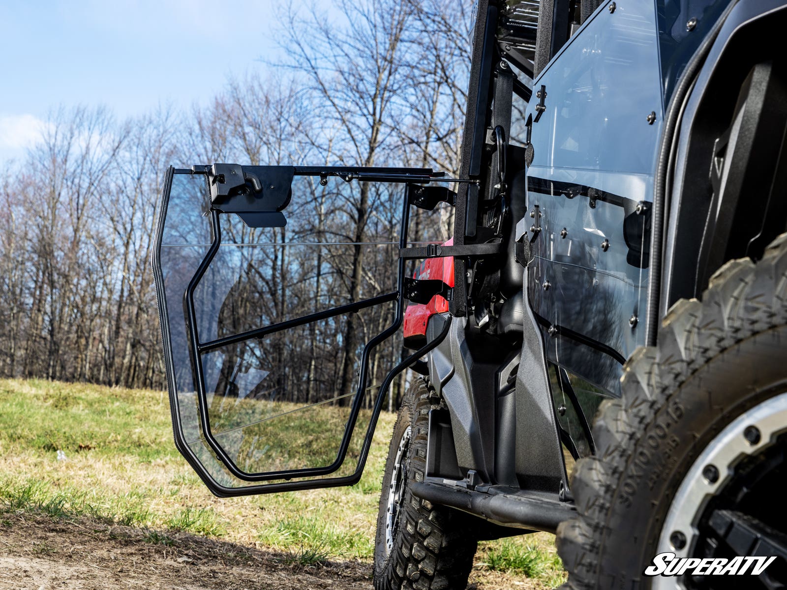 Photo of SuperATV Honda Pioneer 1000-6 Convertible Cab Enclosure Doors by SuperATV - Premium for UTVs / Side by Sides