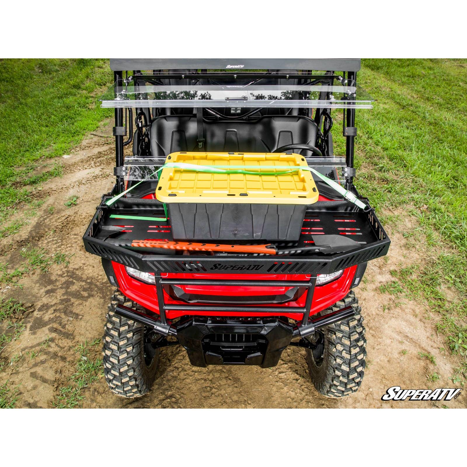 Photo of Honda Pioneer 1000-6 Hood Rack Charlie by SuperATV - Premium Storage for UTVs / Side by Sides