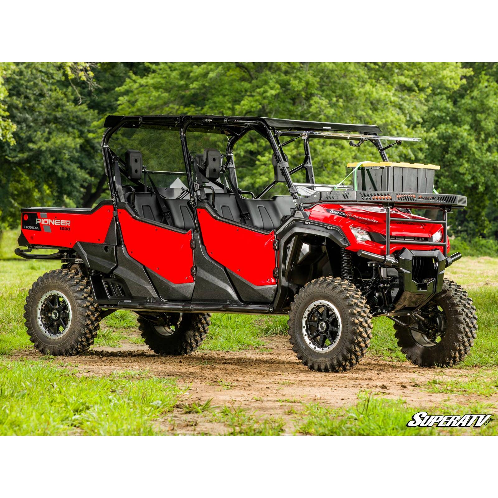Photo of Honda Pioneer 1000-6 Hood Rack Charlie by SuperATV - Premium Storage for UTVs / Side by Sides