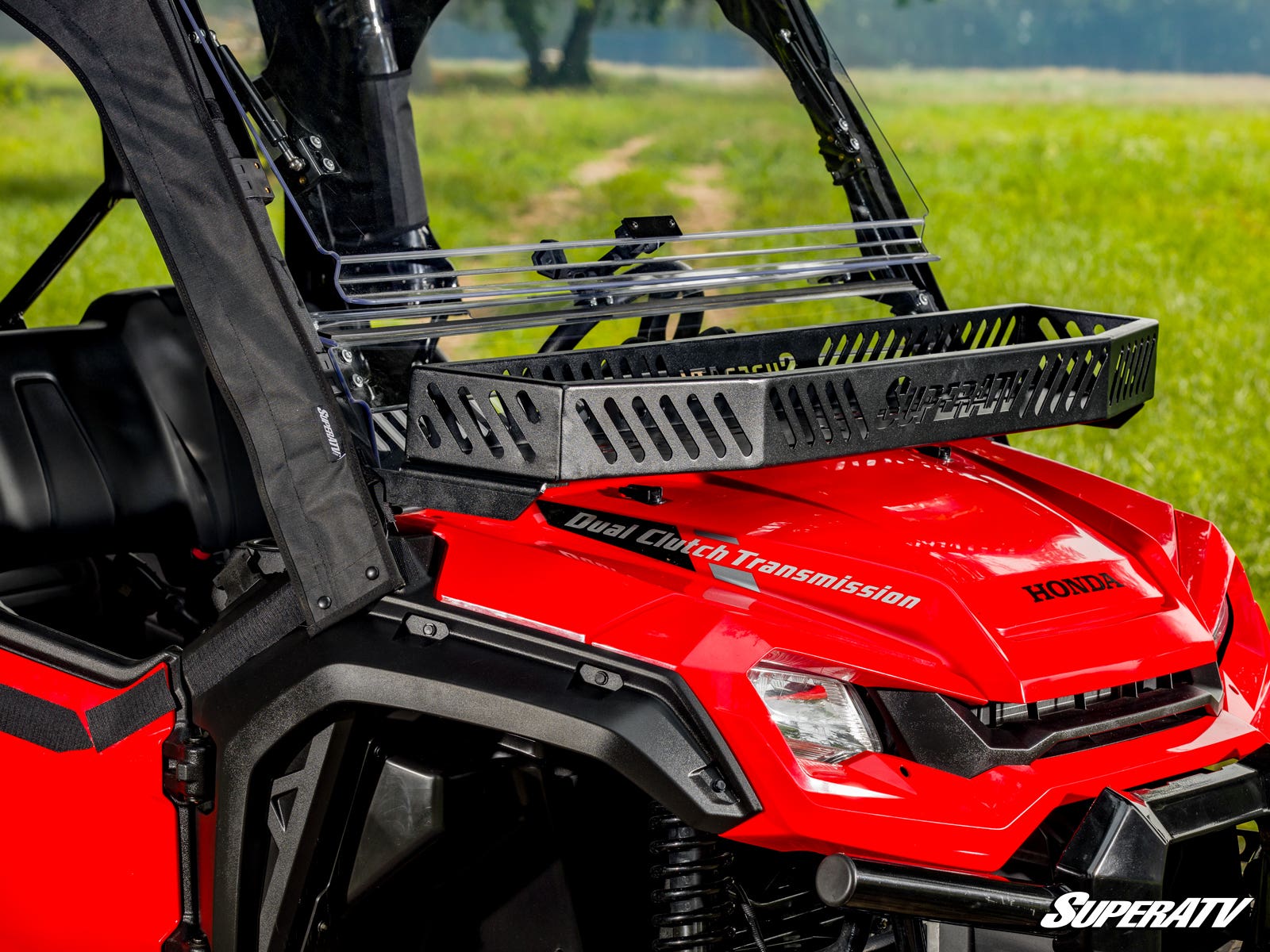 Photo of SuperATV Honda Pioneer 1000 Hood Rack Bravo by SuperATV - Premium Storage for UTVs / Side by Sides