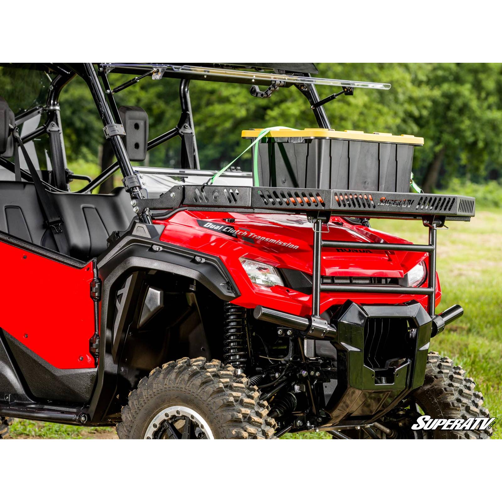 Photo of Honda Pioneer 1000-6 Hood Rack Charlie by SuperATV - Premium Storage for UTVs / Side by Sides