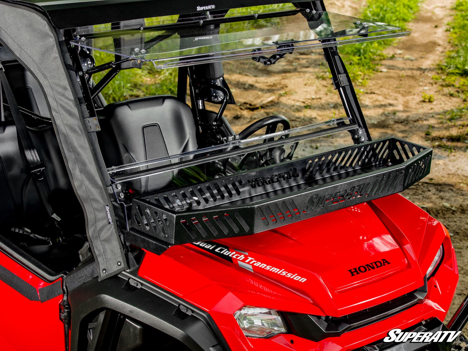 Photo of SuperATV Honda Pioneer 1000 Hood Rack Bravo by SuperATV - Premium Storage for UTVs / Side by Sides