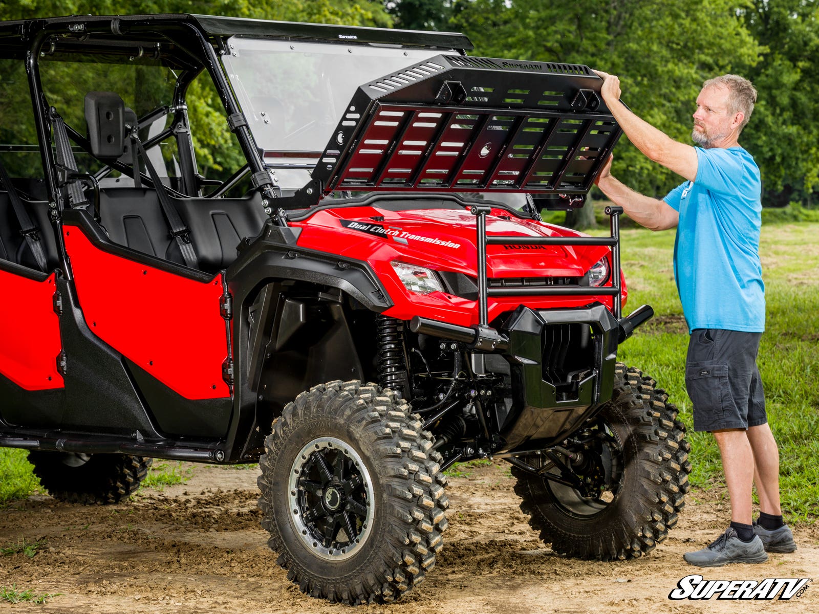 Photo of SuperATV Honda Pioneer 1000 Hood Rack Charlie by SuperATV - Premium Mounts for UTVs / Side by Sides