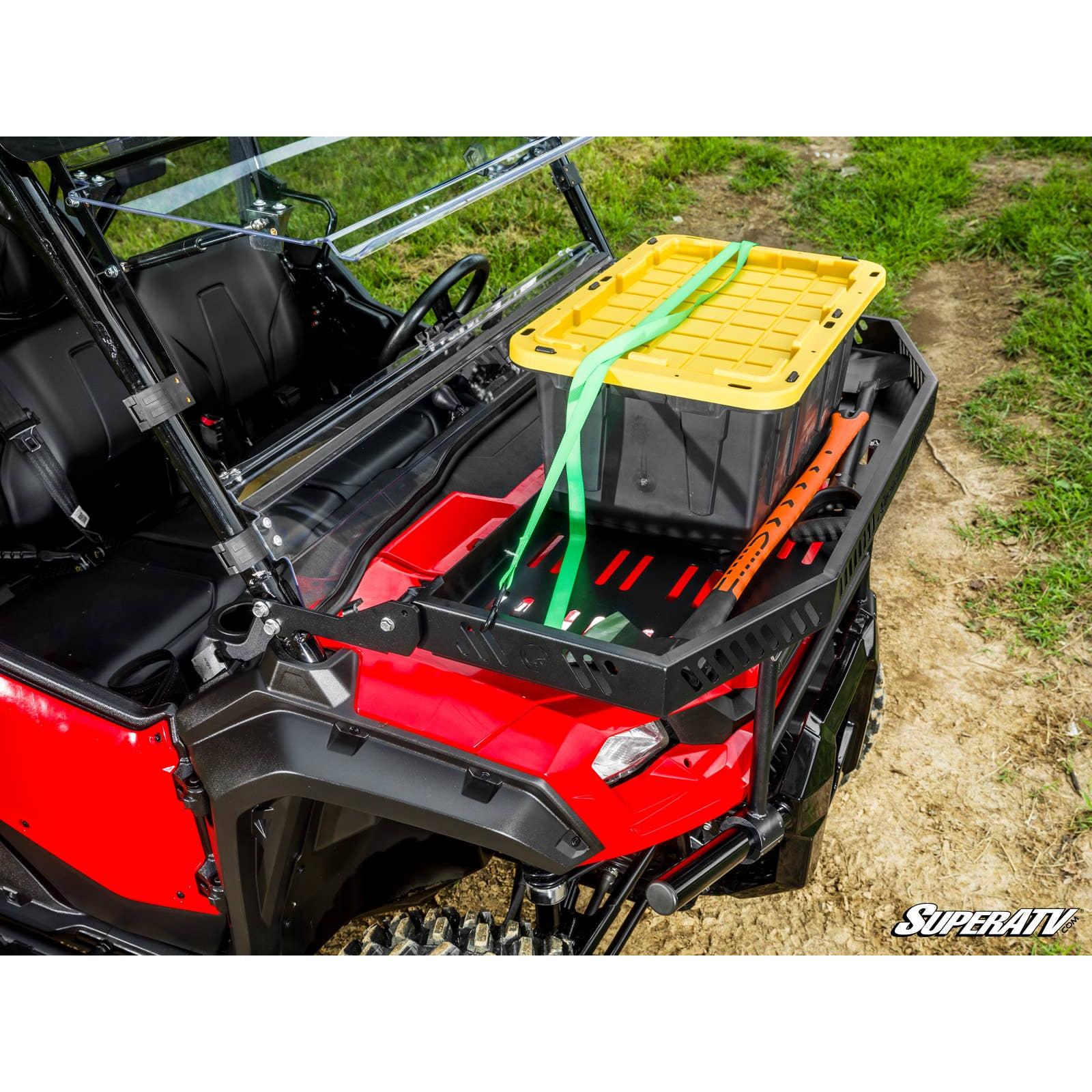 Photo of Honda Pioneer 1000-6 Hood Rack Charlie by SuperATV - Premium Storage for UTVs / Side by Sides