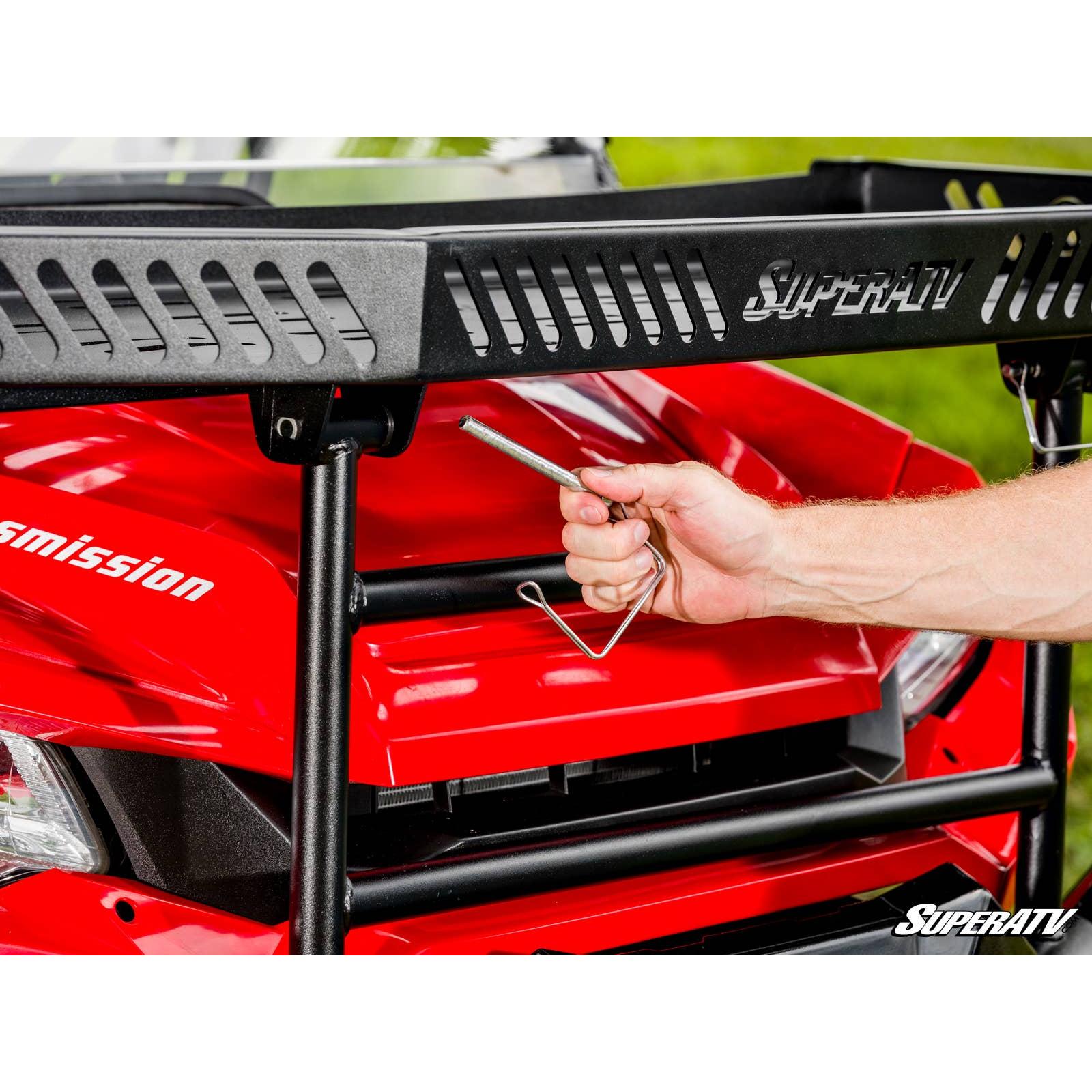 Photo of Honda Pioneer 1000-6 Hood Rack Charlie by SuperATV - Premium Storage for UTVs / Side by Sides