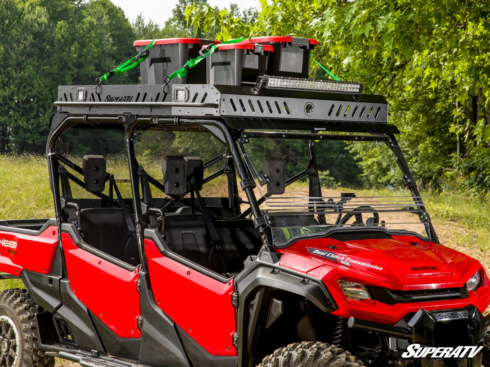 Photo of SuperATV Honda Pioneer 1000-6 Outfitter Roof Rack by SuperATV - Premium Mounts for UTVs / Side by Sides