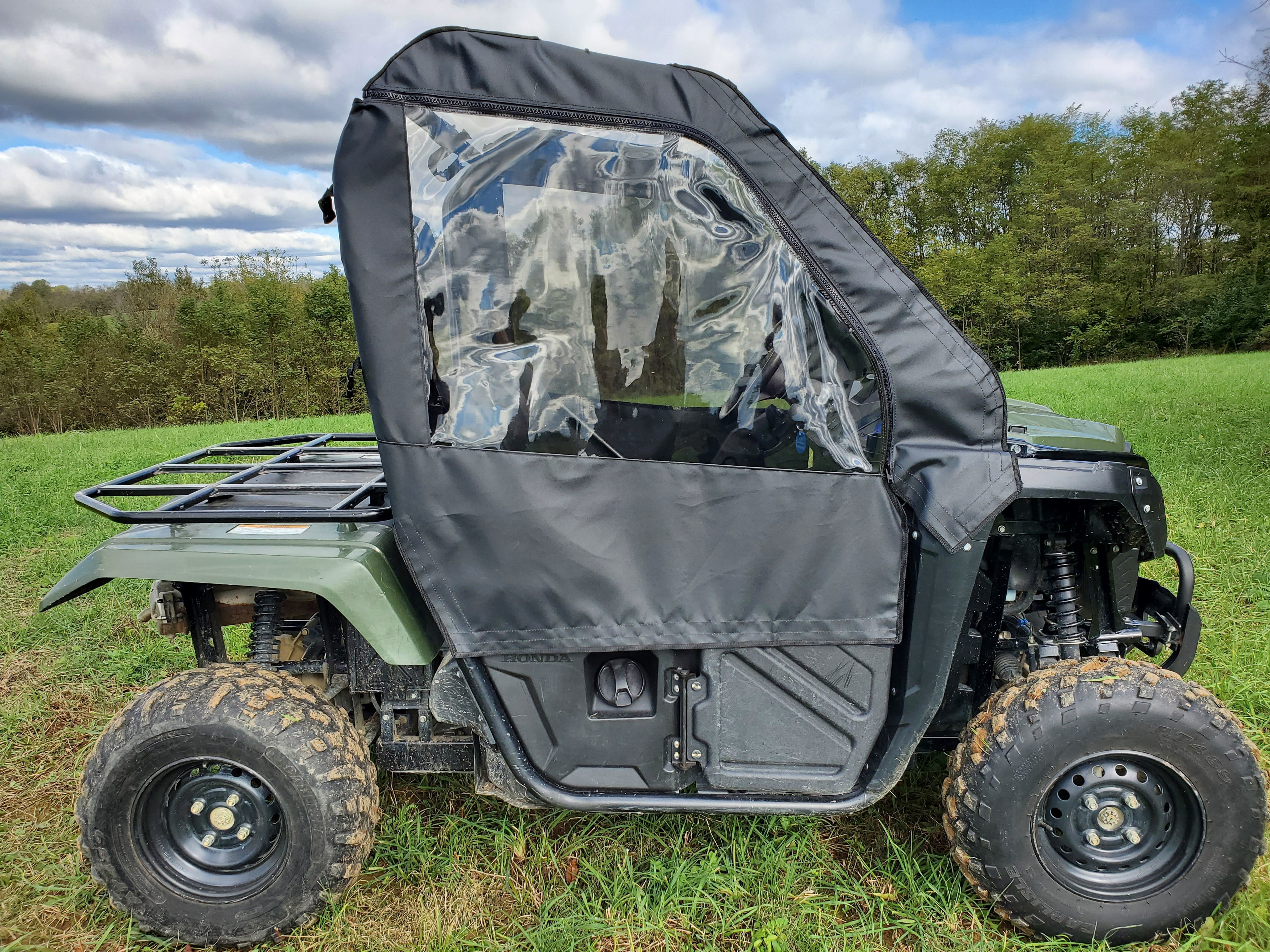 Photo of Honda Pioneer 500/520 - Door/Rear Window Combo by 3 Star UTV - Premium Enclosures for UTVs / Side by Sides
