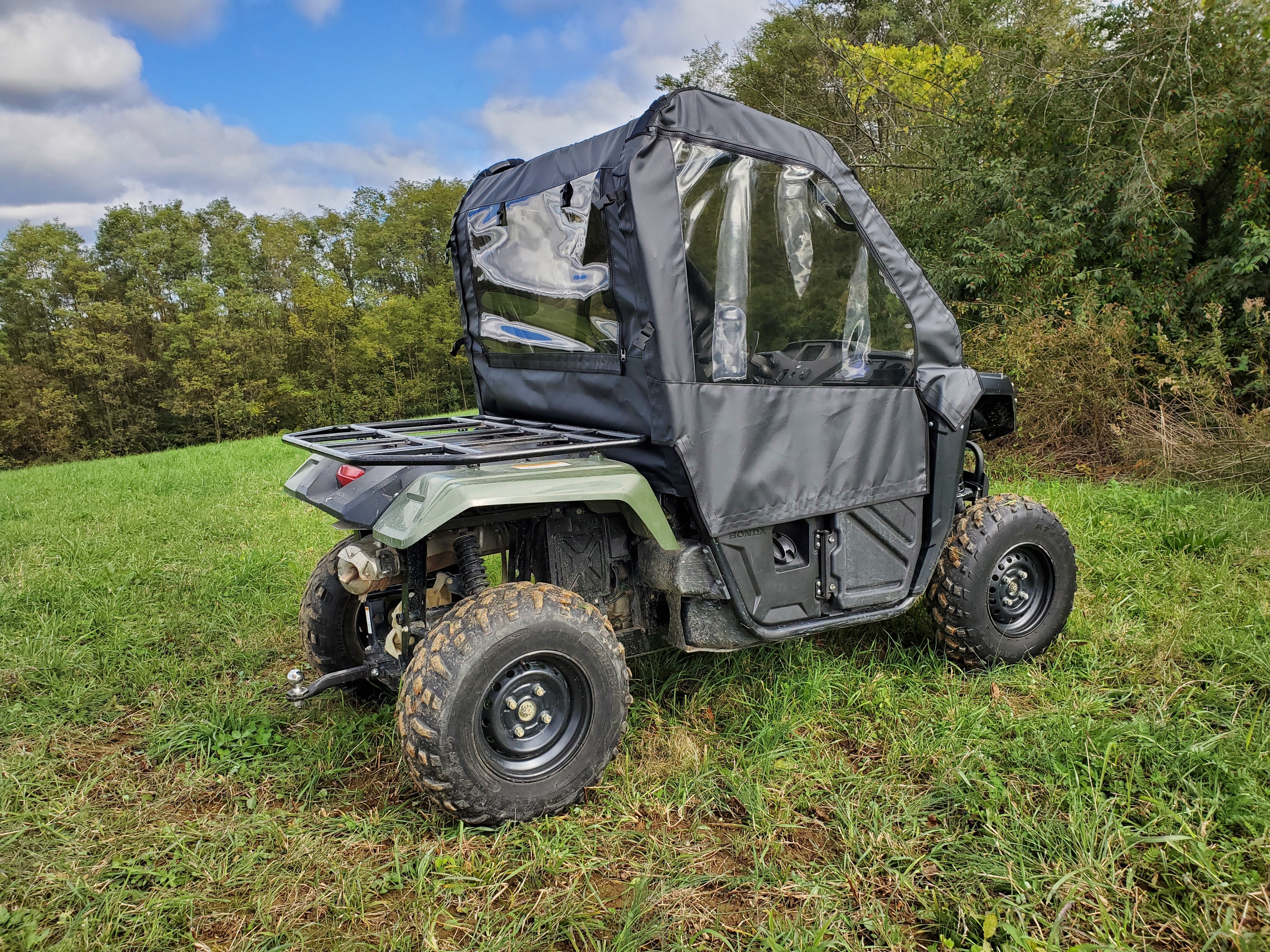 Photo of Honda Pioneer 500/520 - Door/Rear Window Combo by 3 Star UTV - Premium Enclosures for UTVs / Side by Sides