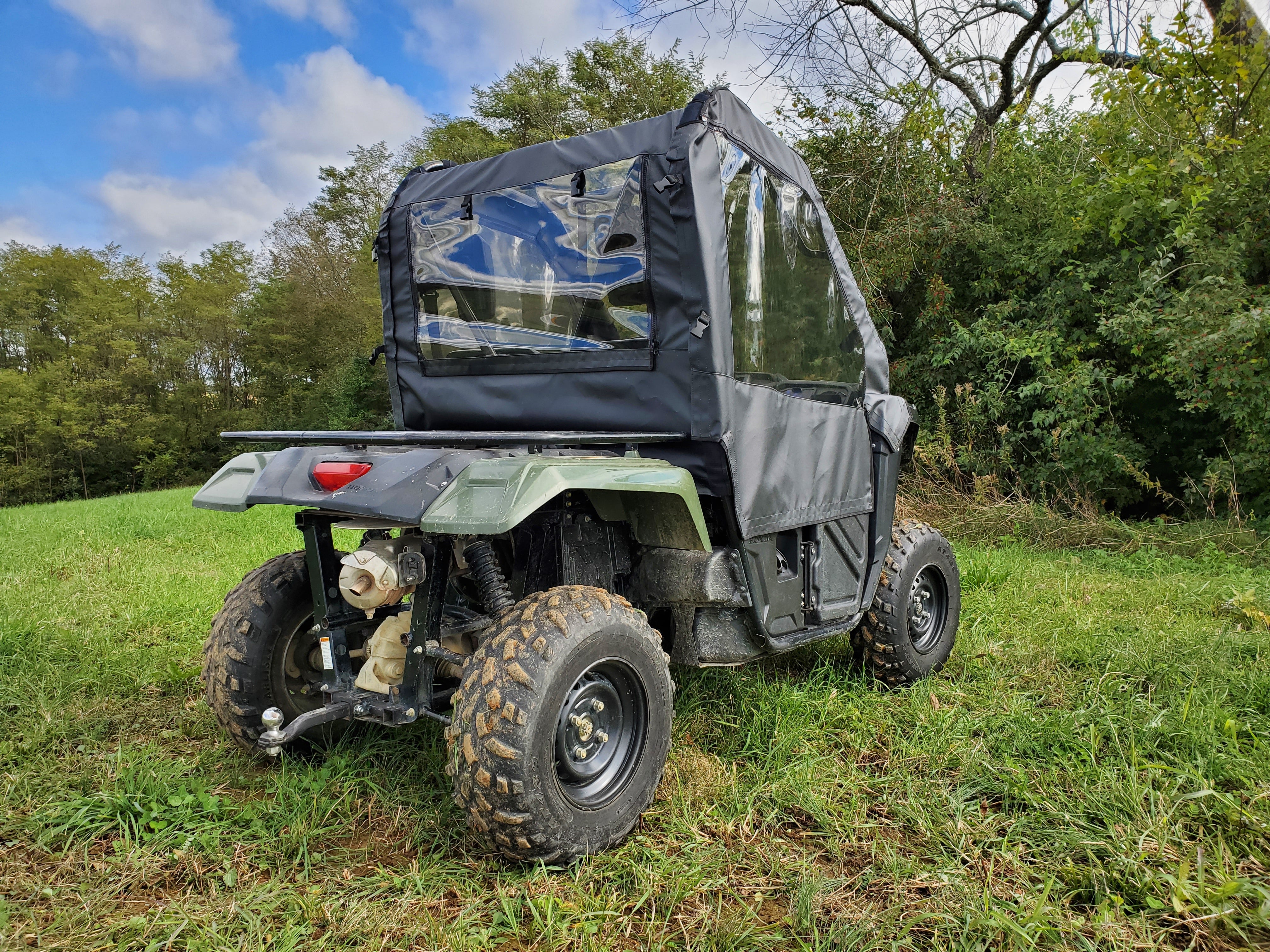 Photo of Honda Pioneer 500/520 - Door/Rear Window Combo by 3 Star UTV - Premium Enclosures for UTVs / Side by Sides
