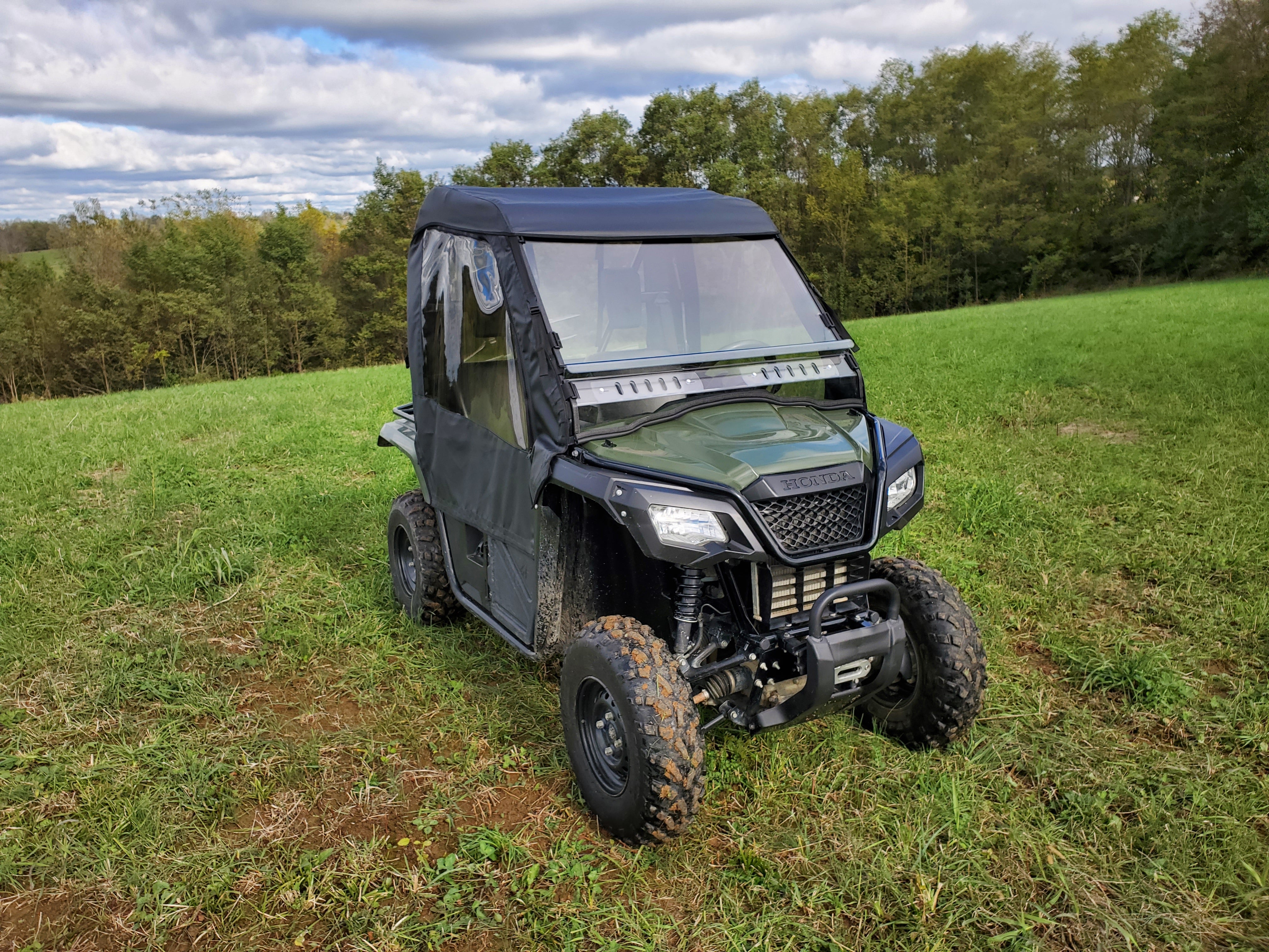 Photo of Honda Pioneer 500/520 - Full Cab Enclosure For Hard Windshield by 3 Star UTV - Premium Enclosures for UTVs / Side by Sides