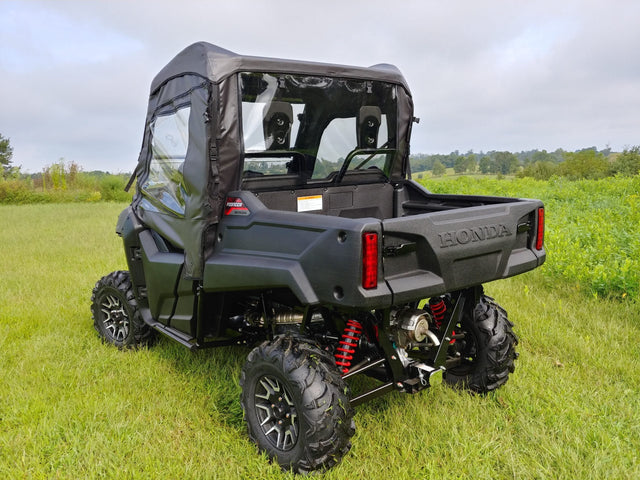 Photo of Honda Pioneer 700 2-Seater - Door/Rear Window Combo by 3 Star UTV - Premium Enclosures for UTVs / Side by Sides