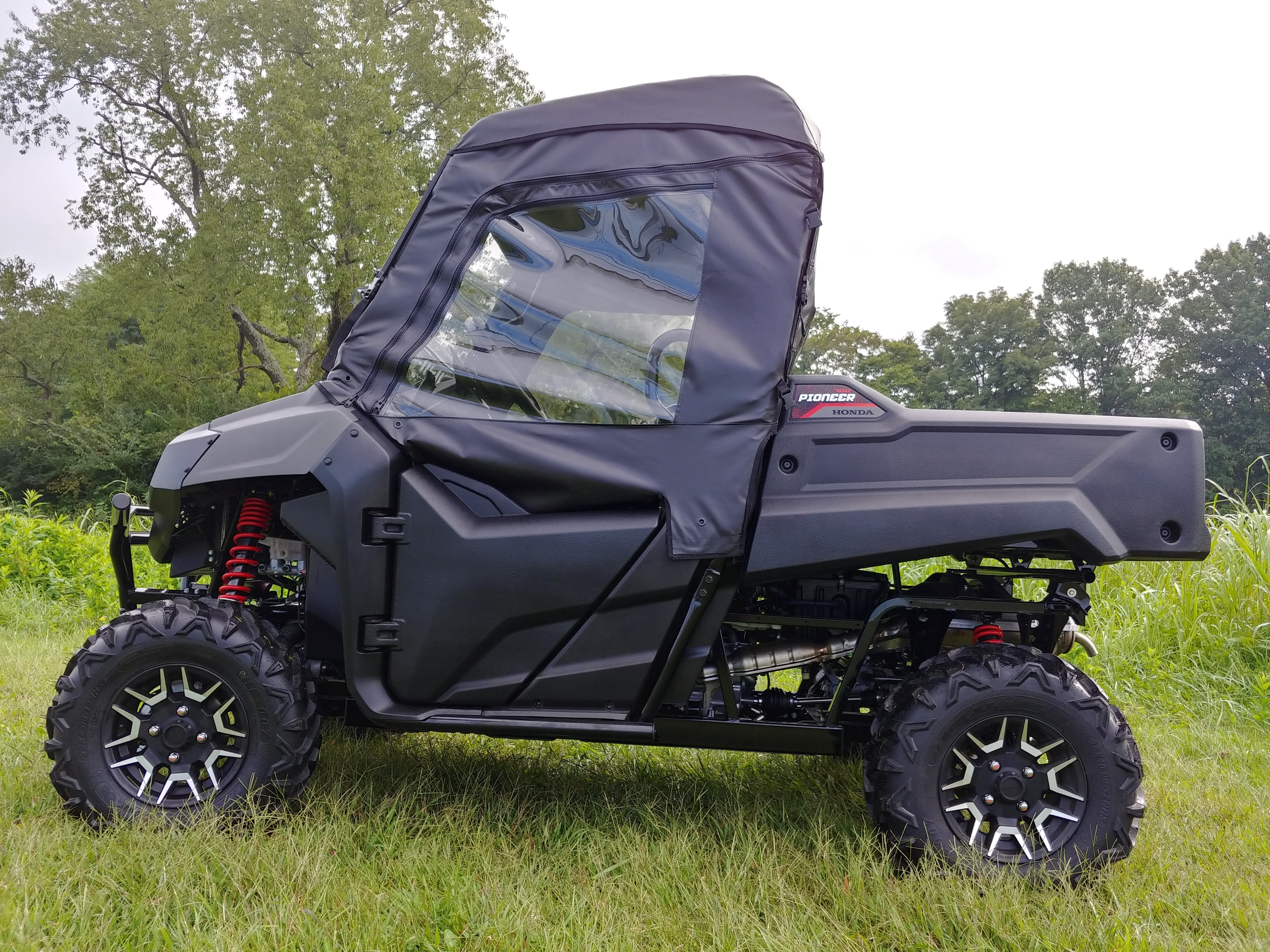 Photo of Honda Pioneer 700 2-Seater - Door/Rear Window Combo by 3 Star UTV - Premium Enclosures for UTVs / Side by Sides