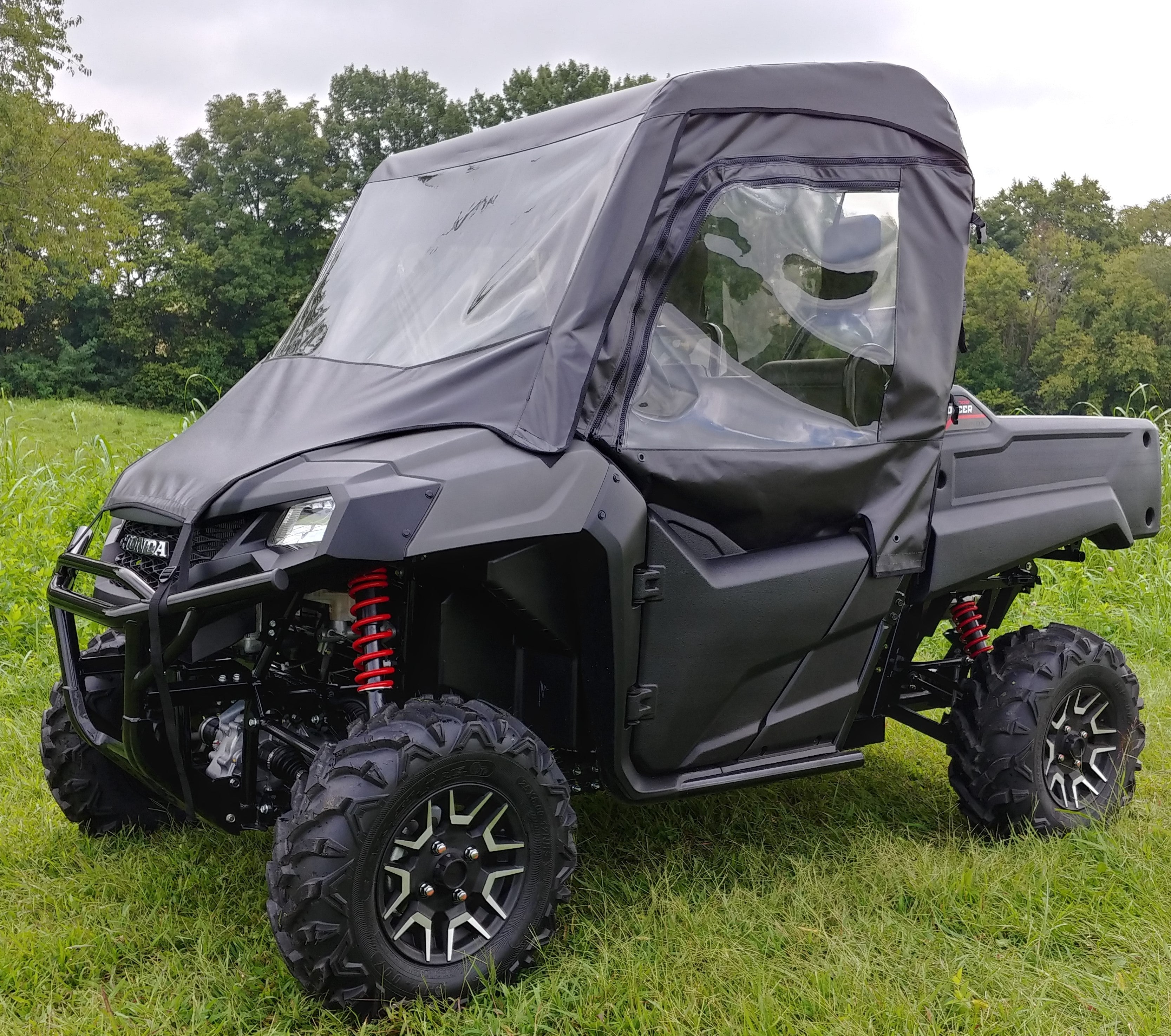 Photo of Honda Pioneer 700 2-Seater - Full Cab Enclosure with Vinyl Windshield by 3 Star UTV - Premium Enclosures for UTVs / Side by Sides