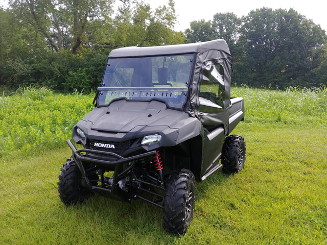 Photo of Honda Pioneer 700 2-Seater - Full Cab Enclosure for Hard Windshield by 3 Star UTV - Premium Enclosures for UTVs / Side by Sides