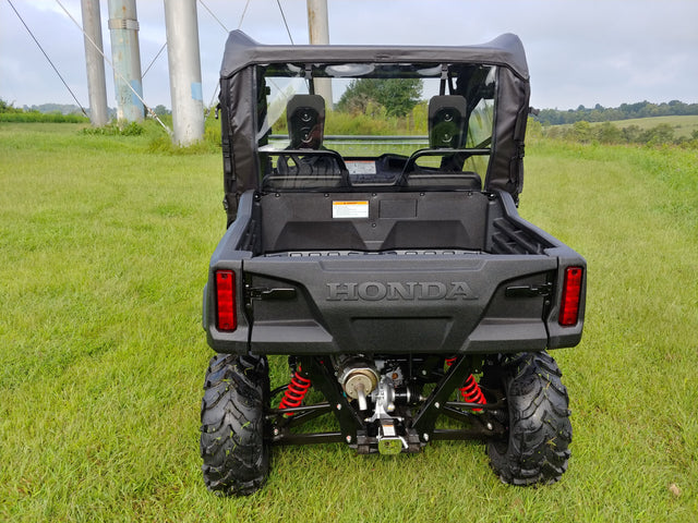 Photo of Honda Pioneer 700 2-Seater - Soft Back Panel by 3 Star UTV - Premium Enclosures for UTVs / Side by Sides