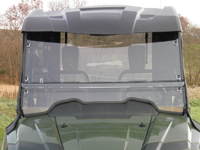 Photo of Honda Pioneer 700 4-Seater - 2 Pc Windshield with Clamp, Vent, and Hard Coat Options by 3 Star UTV - Premium Windshields for UTVs / Side by Sides