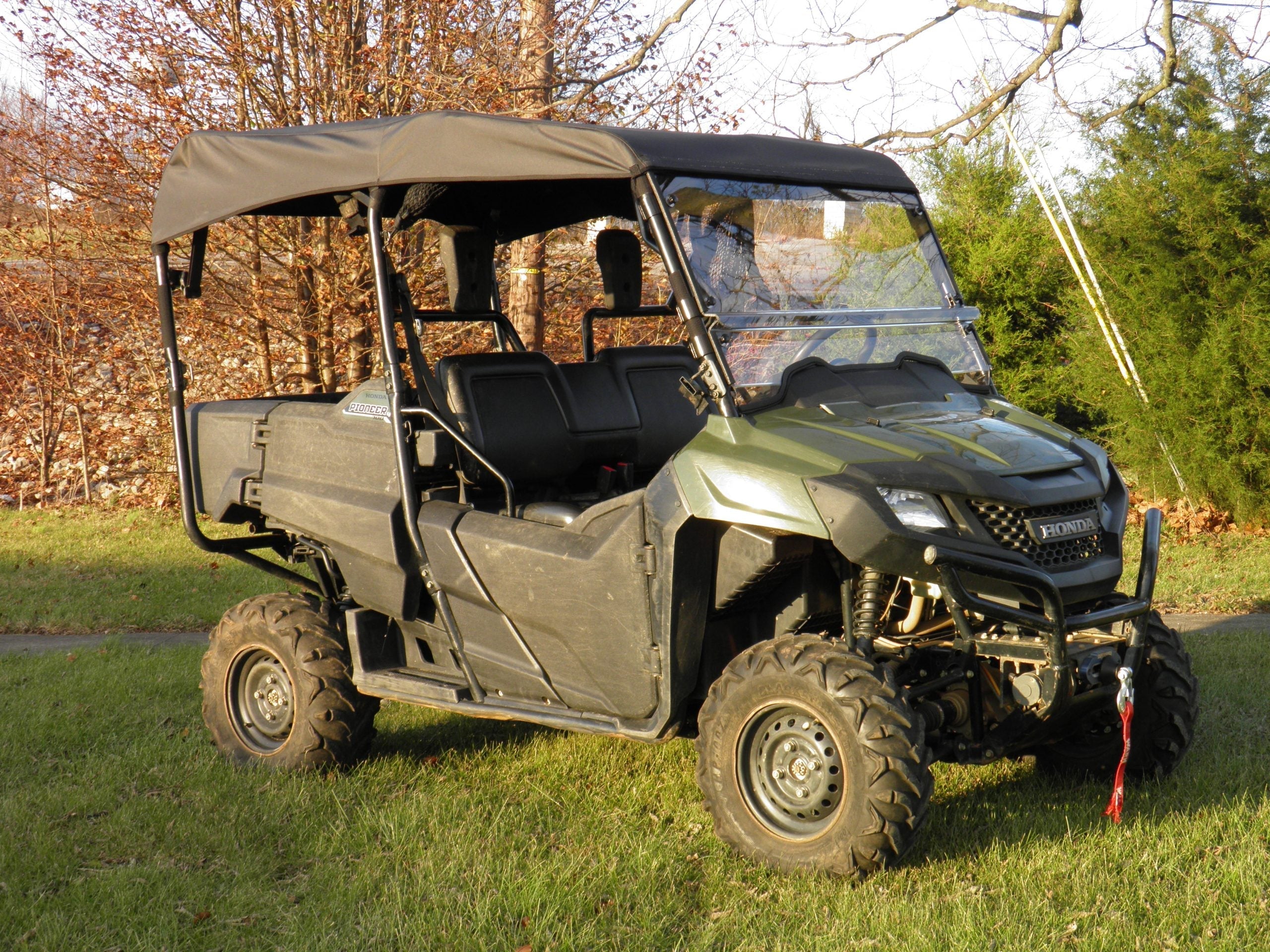 Photo of Honda Pioneer 700 4-Seater - Soft Top by 3 Star UTV - Premium Enclosures for UTVs / Side by Sides