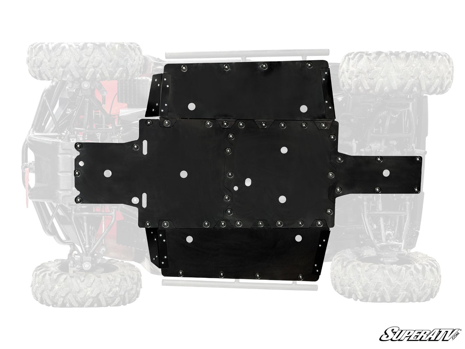 Photo of SuperATV Honda Pioneer 700-4 Full Skid Plate by SuperATV - Premium Skid Plates & Guards for UTVs / Side by Sides