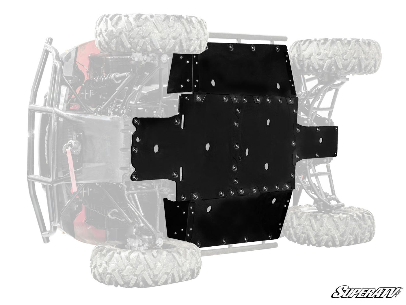 Photo of SuperATV Honda Pioneer 700-4 Full Skid Plate by SuperATV - Premium Skid Plates & Guards for UTVs / Side by Sides