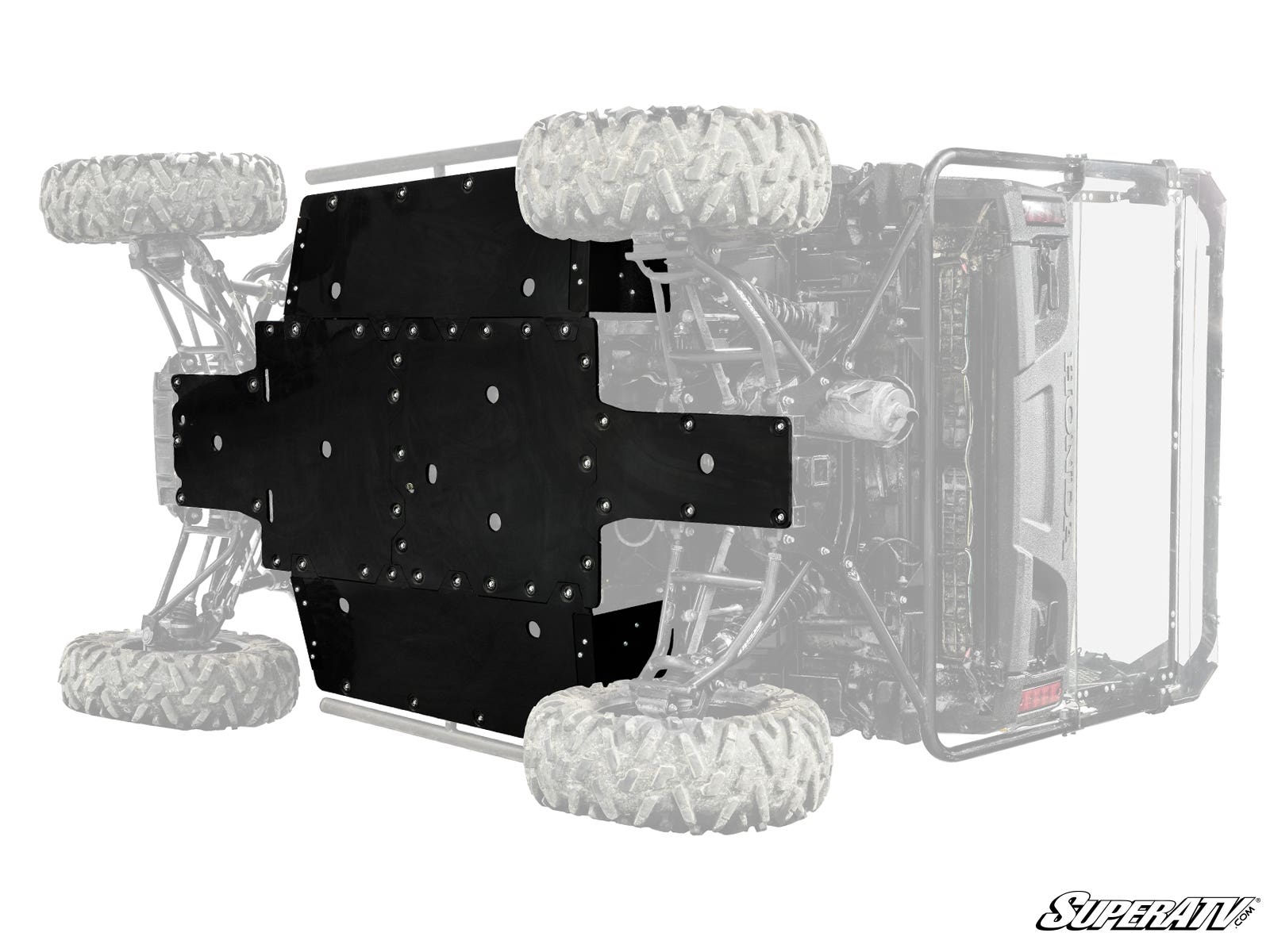 Photo of SuperATV Honda Pioneer 700-4 Full Skid Plate by SuperATV - Premium Skid Plates & Guards for UTVs / Side by Sides