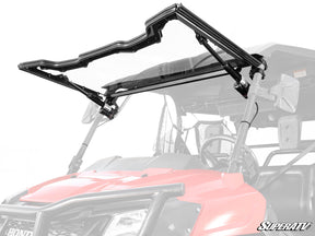 Photo of SuperATV Honda Pioneer 700 MaxDrive Power Flip Windshield by SuperATV - Premium Windshields for UTVs / Side by Sides