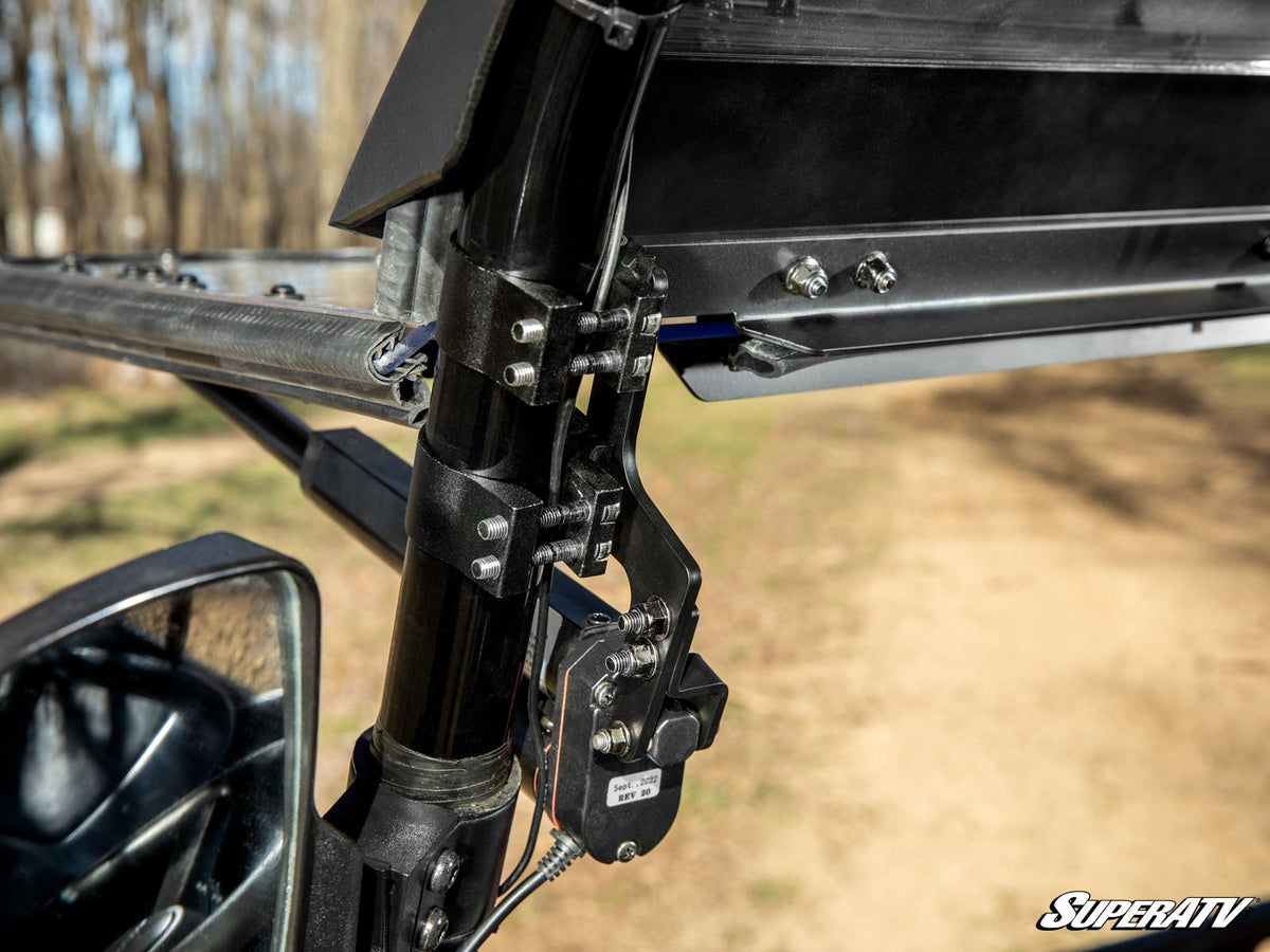 Photo of SuperATV Honda Pioneer 700 MaxDrive Power Flip Windshield by SuperATV - Premium Windshields for UTVs / Side by Sides