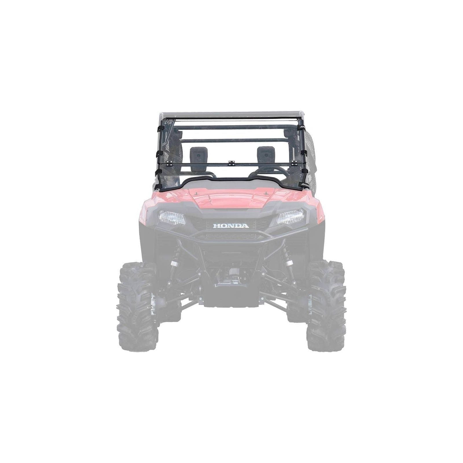 Photo of Honda Pioneer 700 Scratch Resistant Flip Down Windshield by SuperATV - Premium Windshields for UTVs / Side by Sides