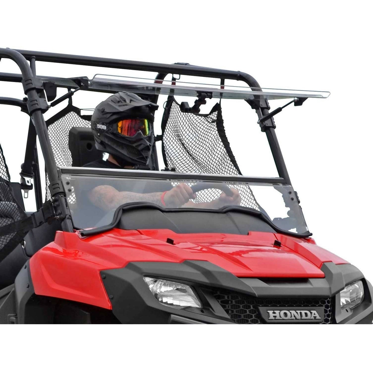 Honda Pioneer 700 Scratch Resistant Flip Windshield