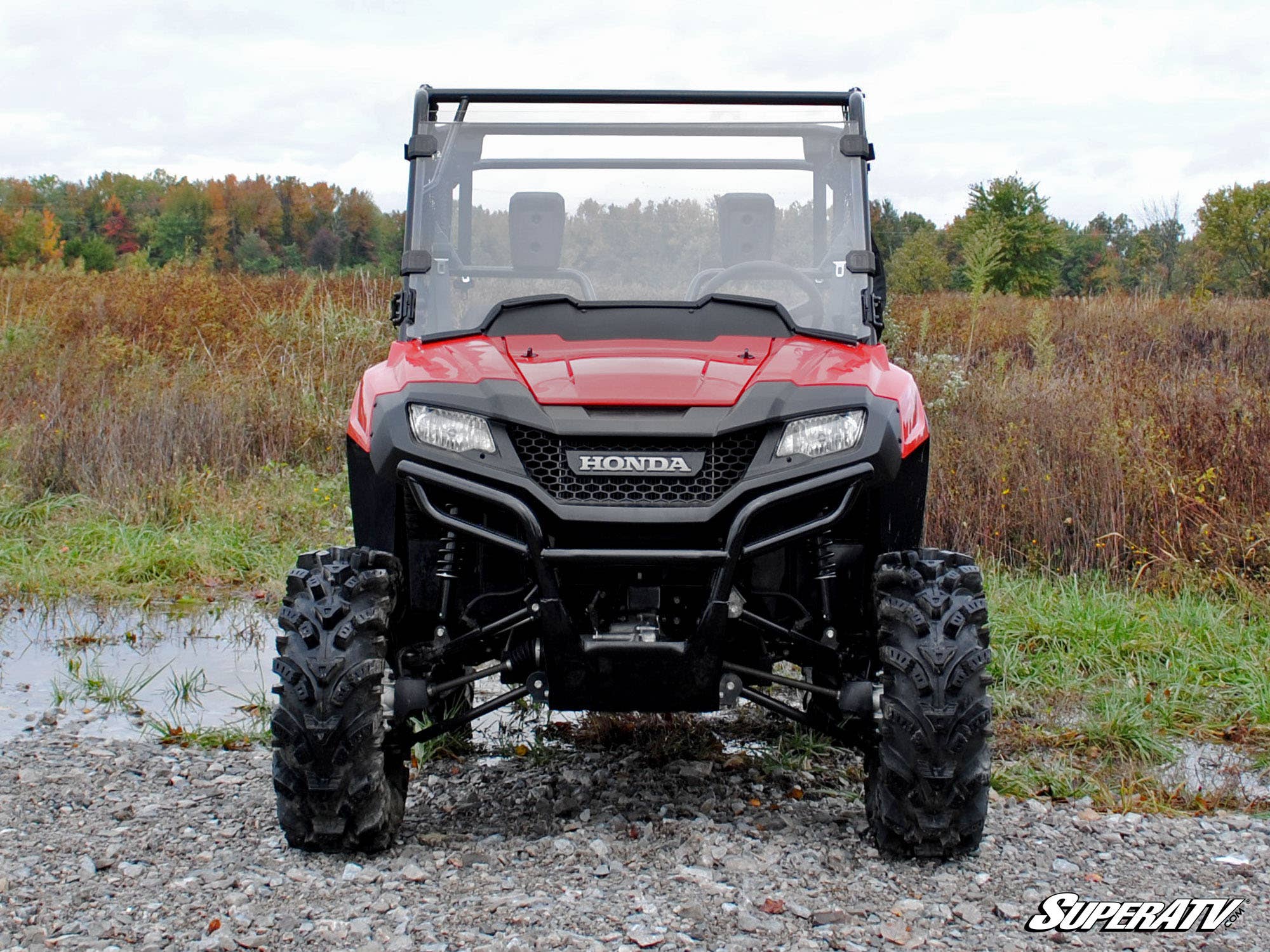 Photo of SuperATV Honda Pioneer 700 WindshieldScratch Resistant by SuperATV - Premium for UTVs / Side by Sides