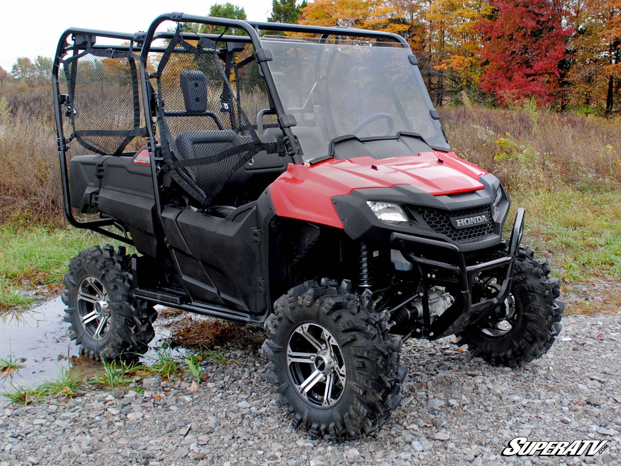 Photo of SuperATV Honda Pioneer 700 WindshieldScratch Resistant by SuperATV - Premium for UTVs / Side by Sides