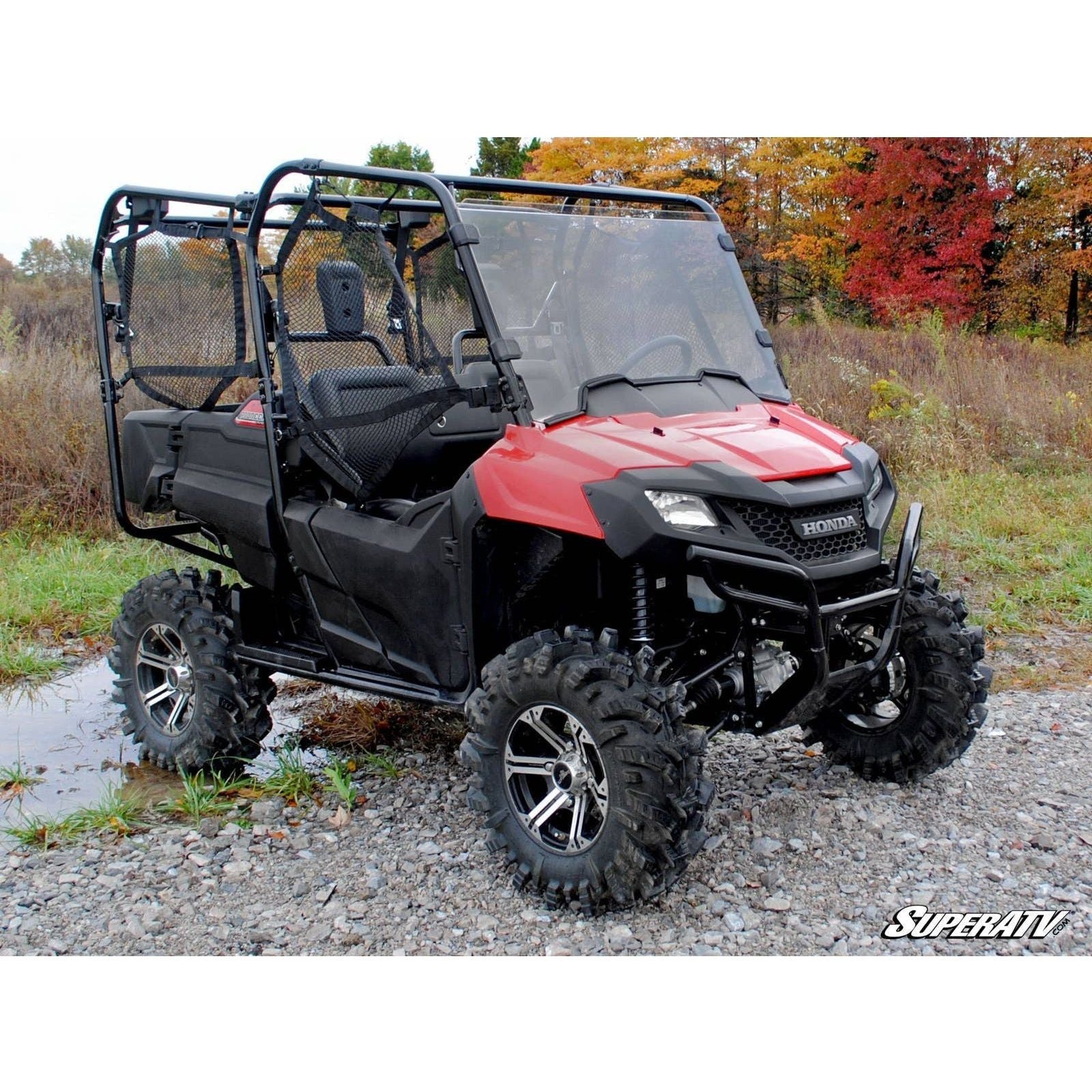 Photo of Honda Pioneer 700 Scratch Resistant Full Windshield by SuperATV - Premium Windshields for UTVs / Side by Sides