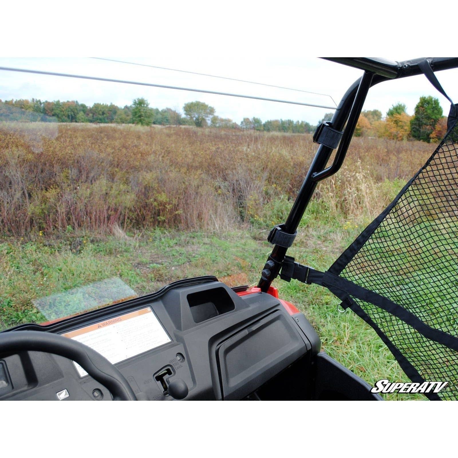 Photo of Honda Pioneer 700 Scratch Resistant Full Windshield by SuperATV - Premium Windshields for UTVs / Side by Sides