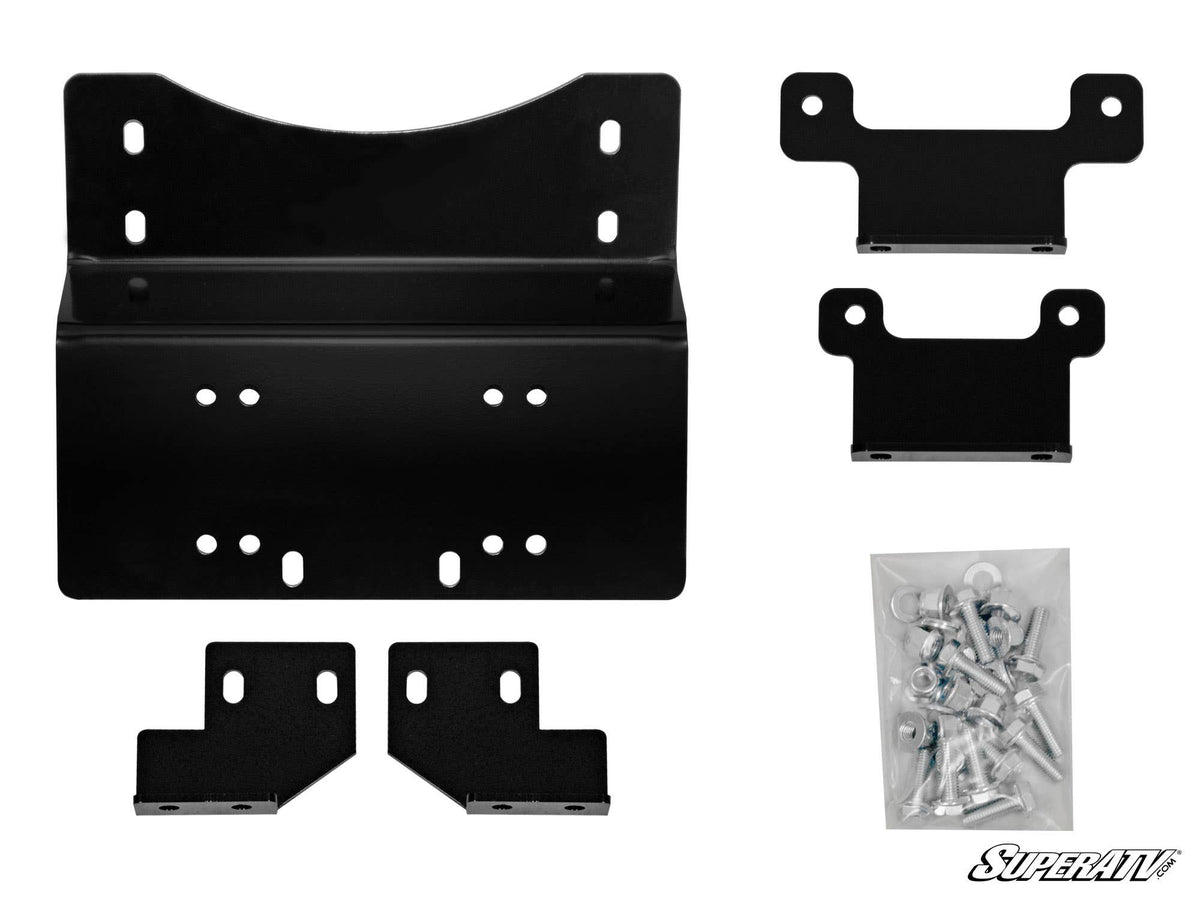 Photo of SuperATV Honda Pioneer 700 Winch Mounting Plate by SuperATV - Premium Winches & Winch Mounts for UTVs / Side by Sides