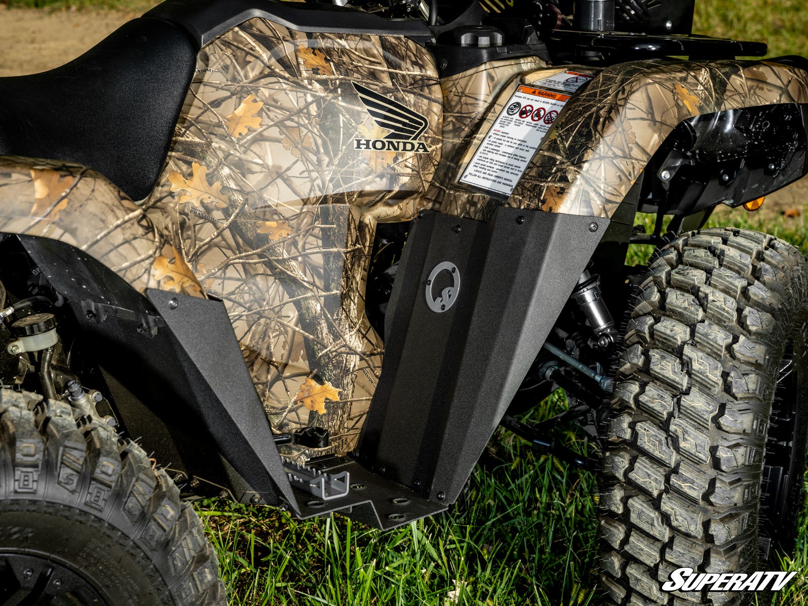 Photo of SuperATV Honda Rubicon Footwells by SuperATV - Premium Body for UTVs / Side by Sides