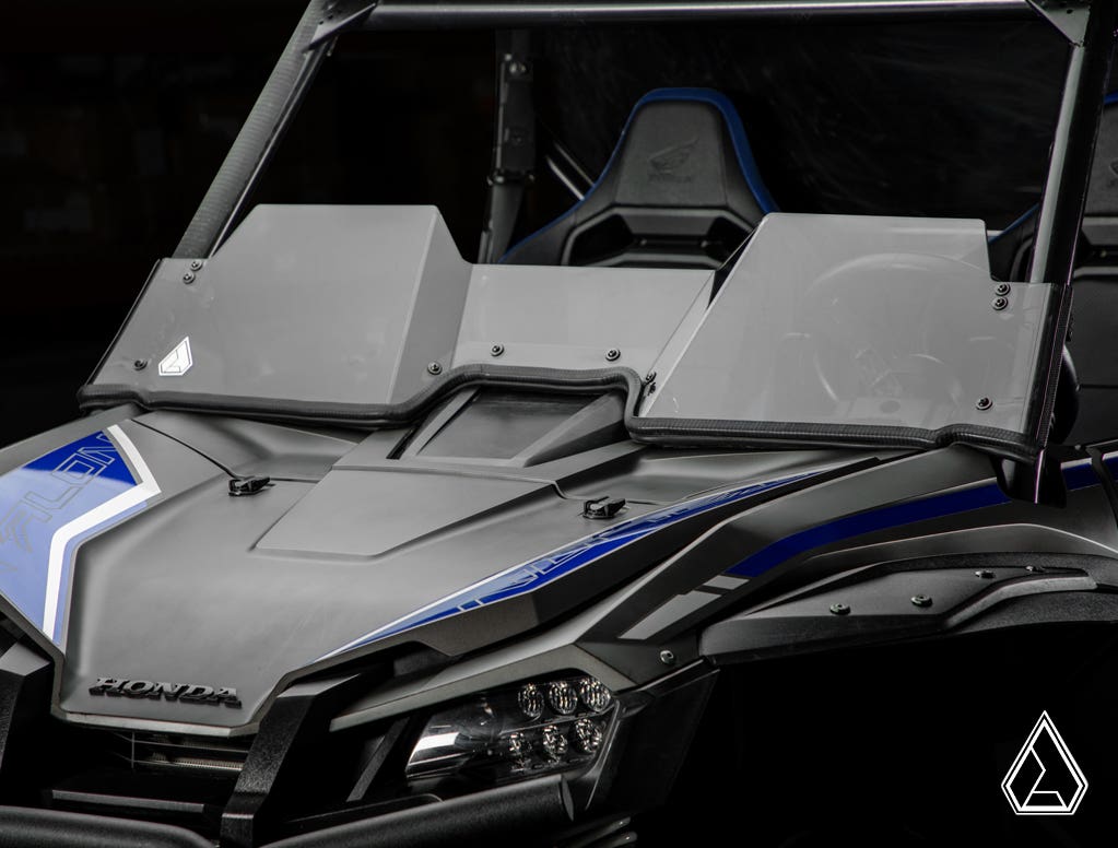 Photo of Assault Industries Honda Talon 1000 Half Windshield by Assault Industries - Premium Windshields for UTVs / Side by Sides