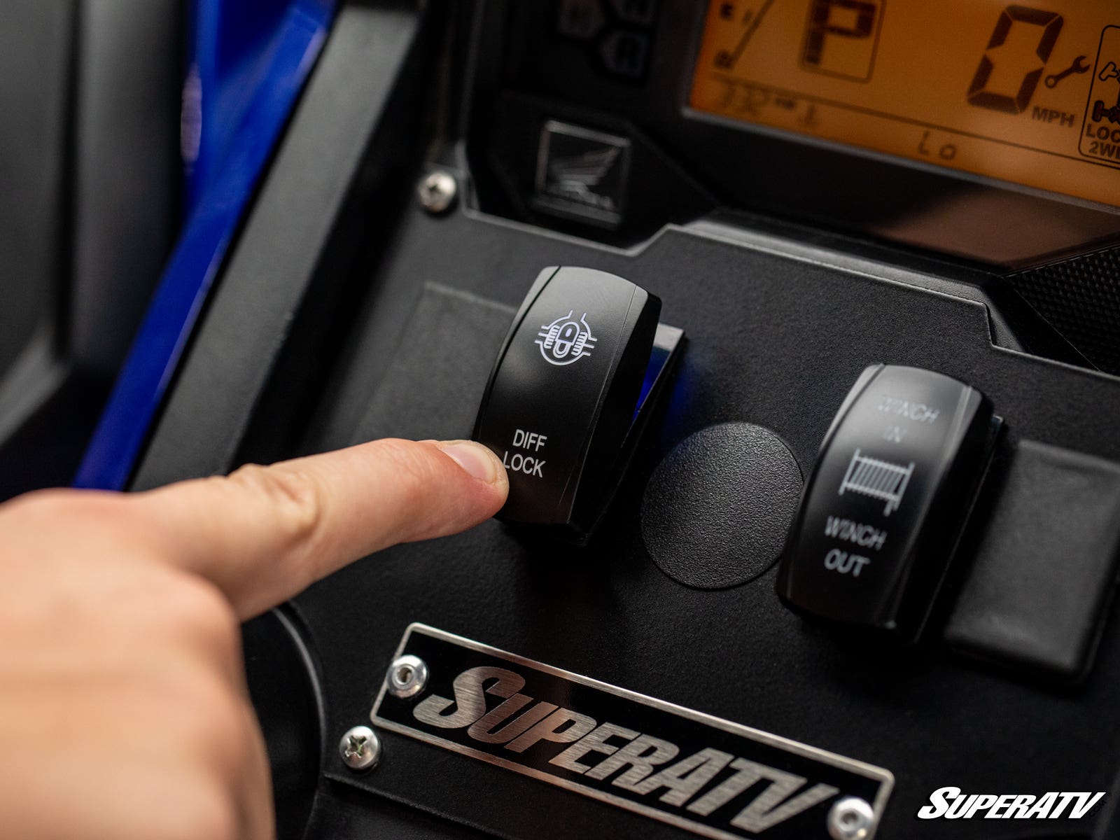 Photo of SuperATV Honda Talon 1000 Differential Override Switch by SuperATV - Premium Rocker Switches for UTVs / Side by Sides