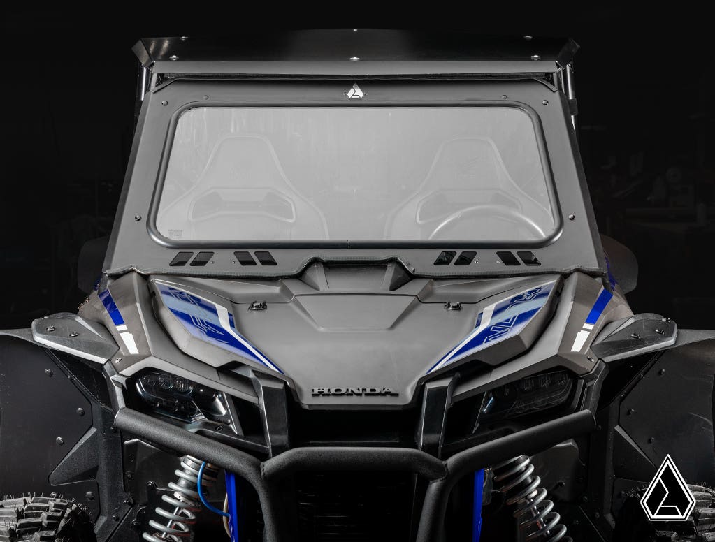 Photo of Assault Industries Honda Talon 1000 Glass Windshield by Assault Industries - Premium Windshields for UTVs / Side by Sides