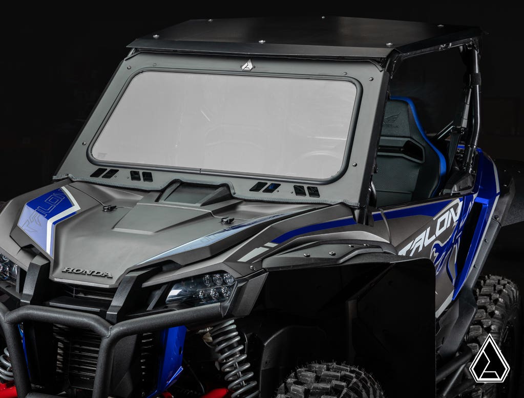 Photo of Assault Industries Honda Talon 1000 Glass Windshield by Assault Industries - Premium Windshields for UTVs / Side by Sides