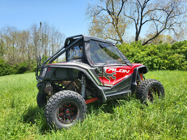 Photo of Honda Talon 2-Seater - Upper Doors/Rear Panel Combo by 3 Star UTV - Premium Enclosures for UTVs / Side by Sides