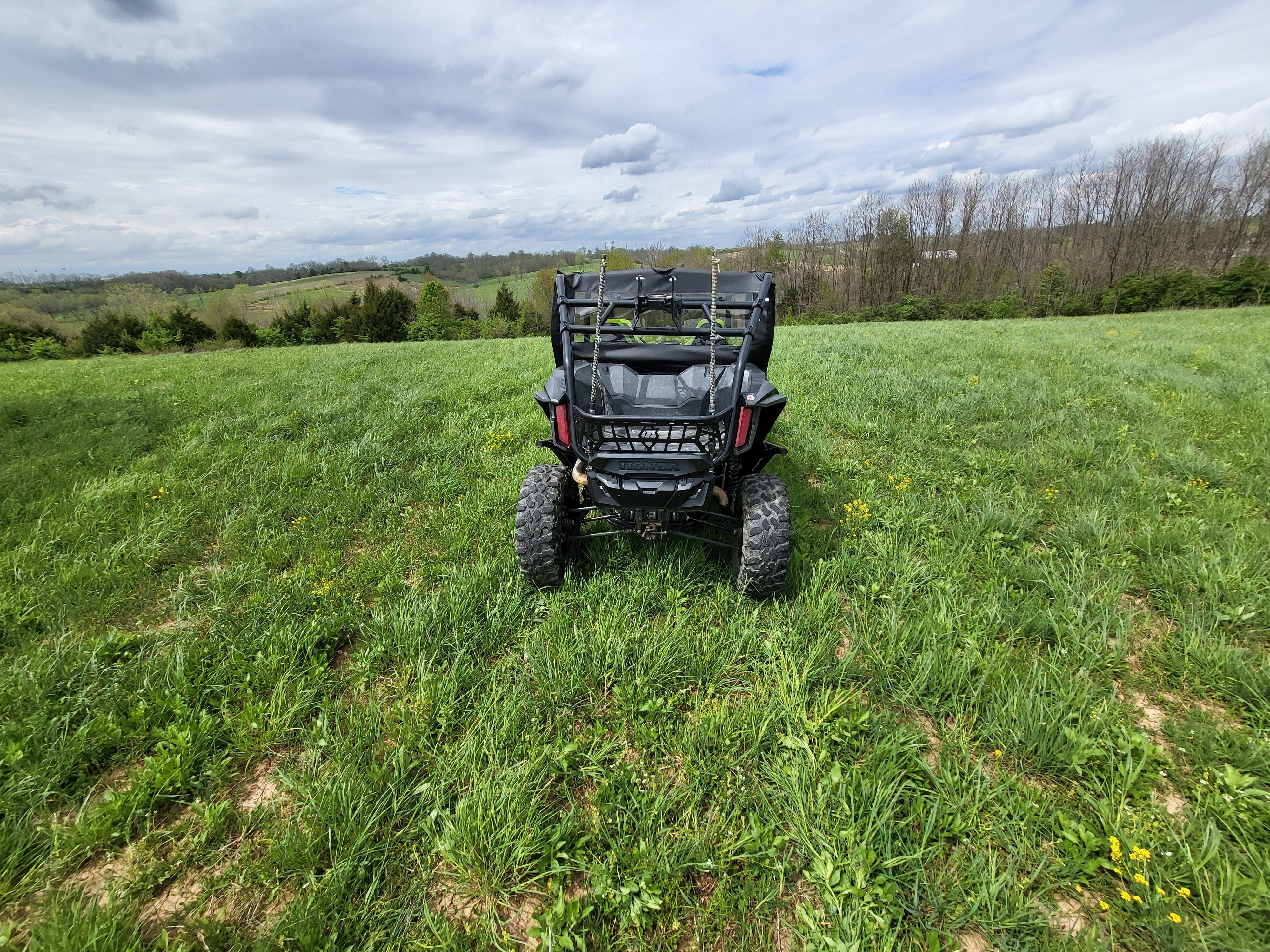 Photo of Honda Talon 4-Seater - Soft Back Panel by 3 Star UTV - Premium Enclosures for UTVs / Side by Sides