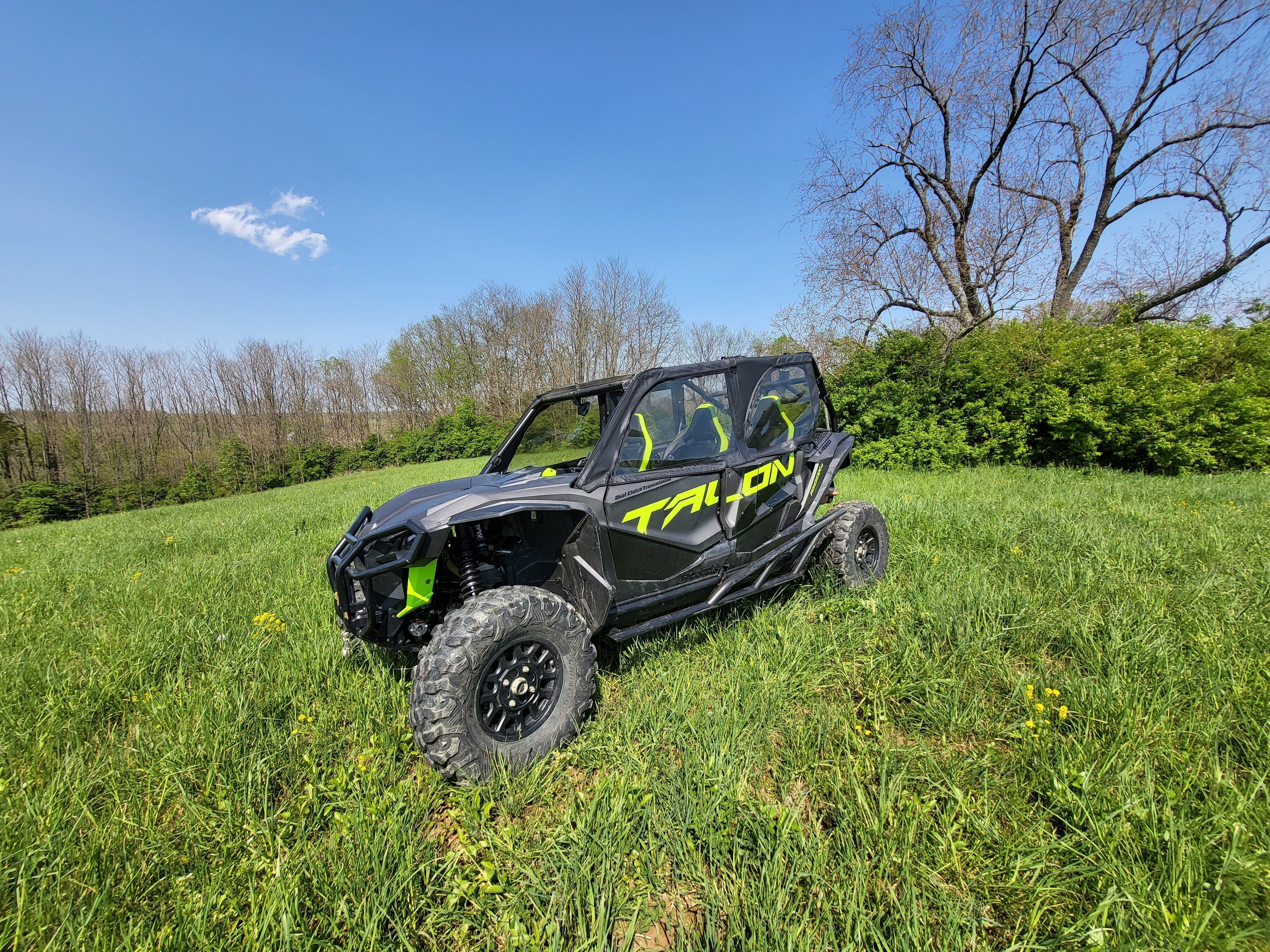 Photo of Honda Talon 4-Seater - Soft Upper Doors by 3 Star UTV - Premium Enclosures for UTVs / Side by Sides
