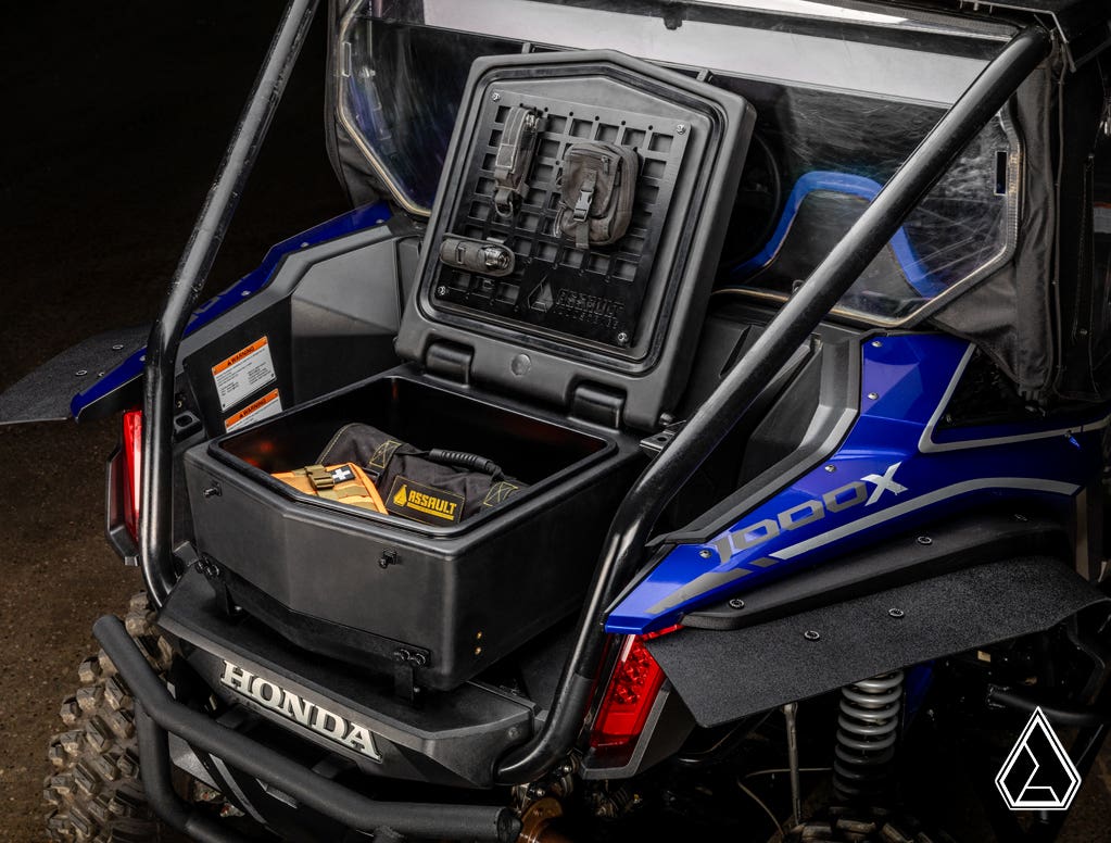 Photo of SuperATV Assault Industries Cooler/Cargo Box for Honda Talon 1000 by SuperATV - Premium Storage for UTVs / Side by Sides