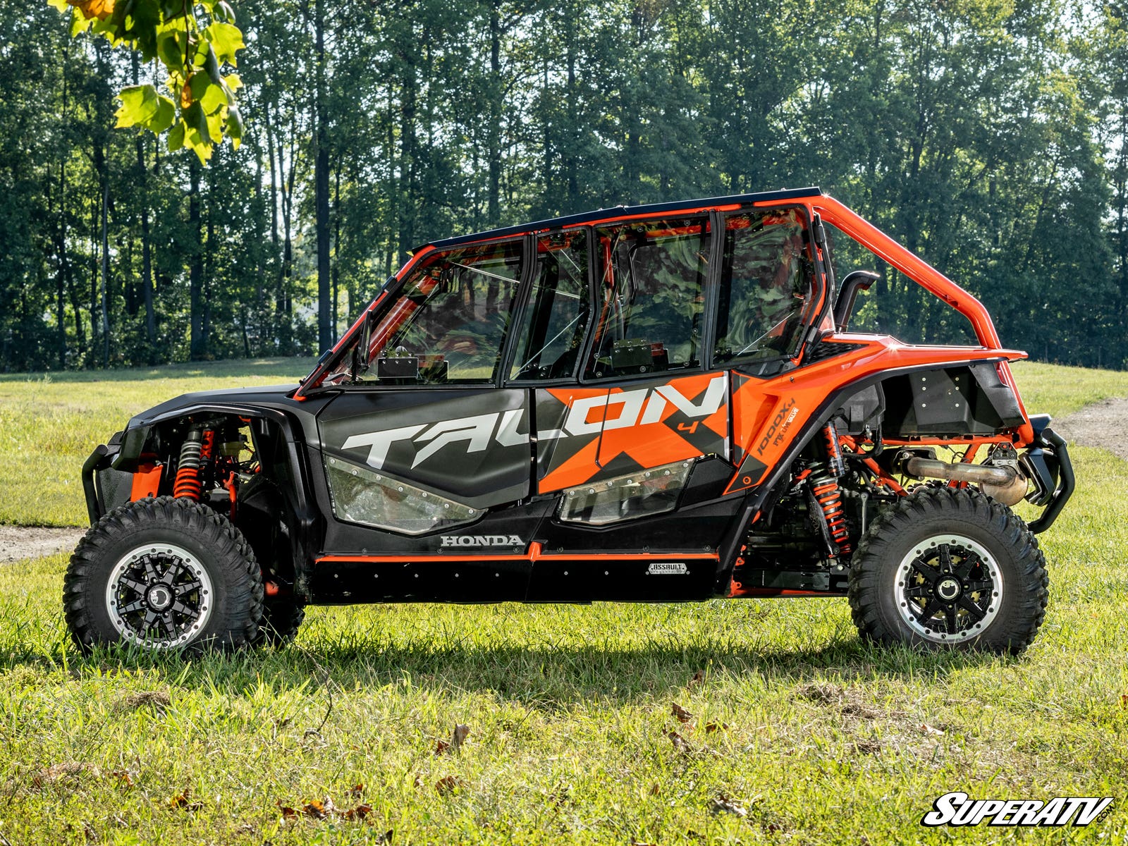 Photo of SuperATV Honda Talon 1000-4 Hard Cab Enclosure Upper Doors by SuperATV - Premium Cab Enclosures for UTVs / Side by Sides