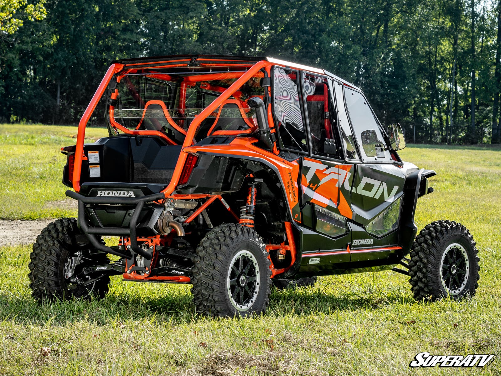 Photo of SuperATV Honda Talon 1000-4 Hard Cab Enclosure Upper Doors by SuperATV - Premium Cab Enclosures for UTVs / Side by Sides
